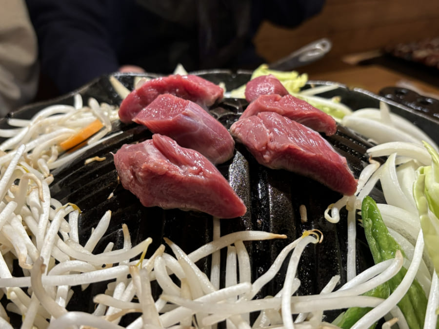 ジンギスカンのラム肉